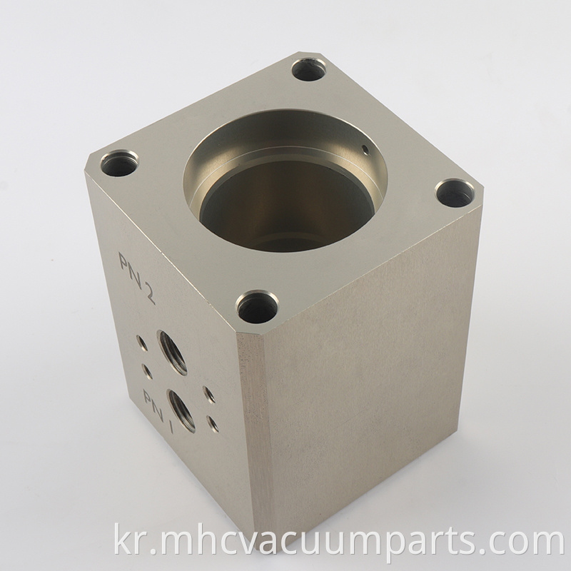 aluminum hydraulic manifold block